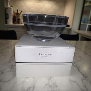 Kate Spade Crystal Lead Bowl